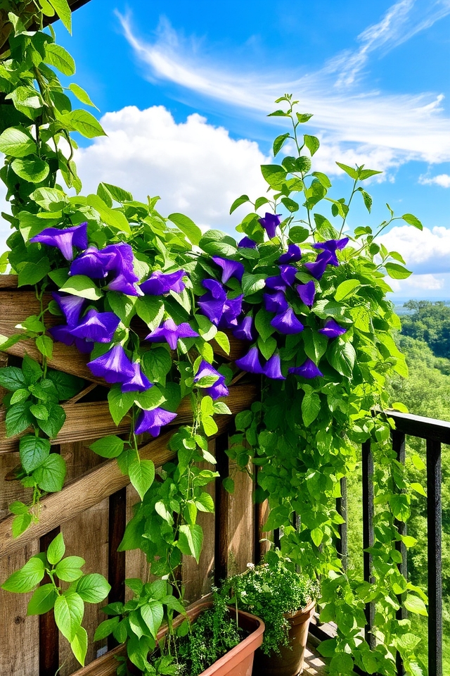 climbing plants for balconies