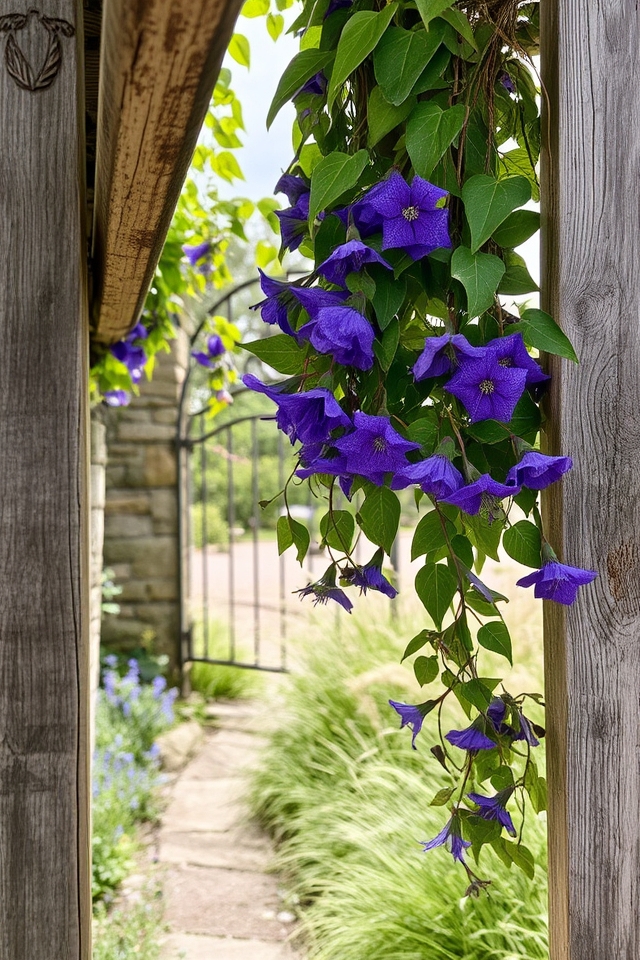 climbing plants vertical growth