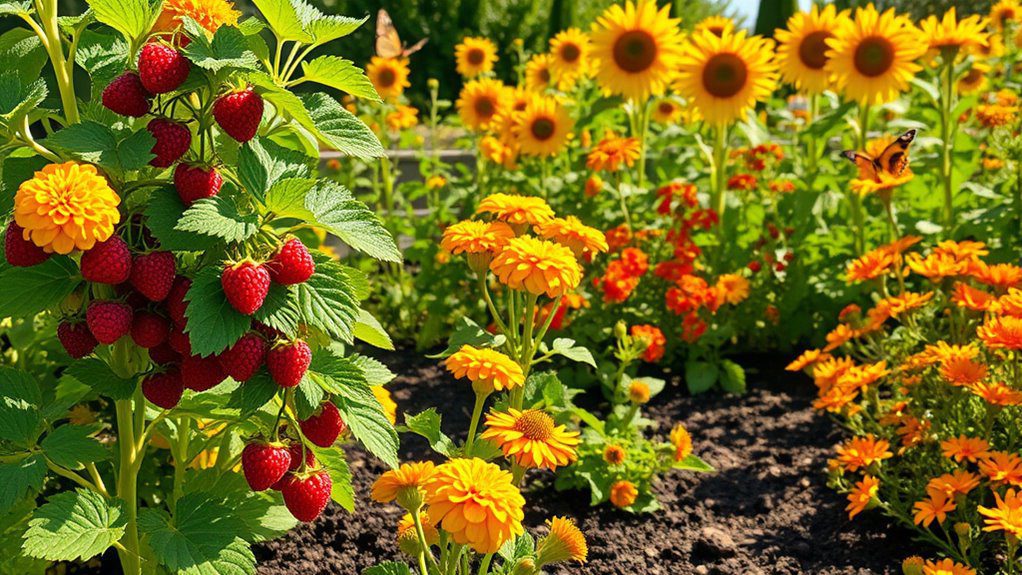 colorful companion planting benefits