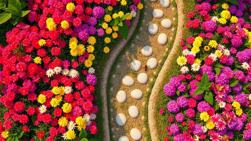 colorful floral paradise experience
