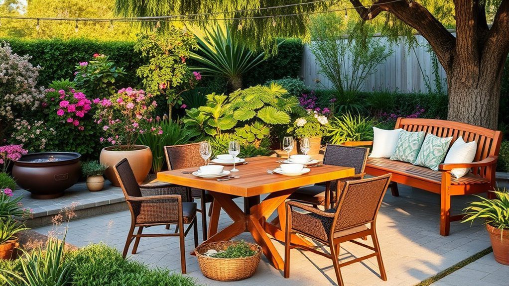 comfortable outdoor seating arrangements