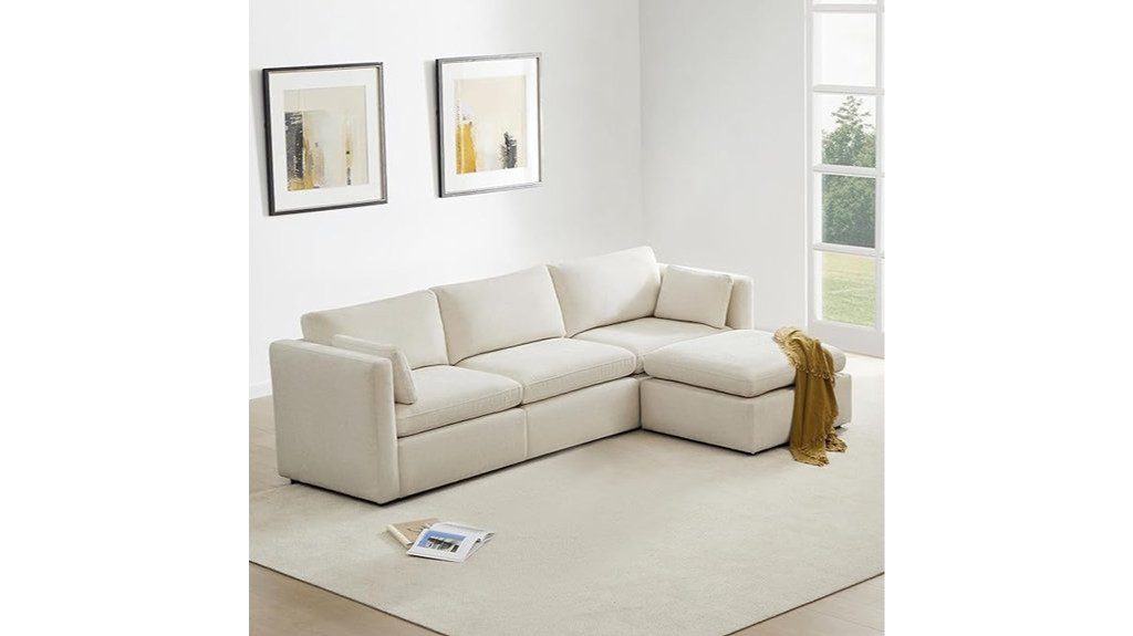 comfortable oversized sectional sofa