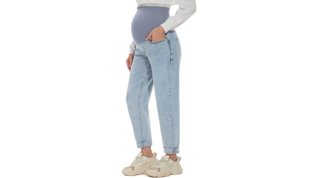 comfy over belly maternity jeans