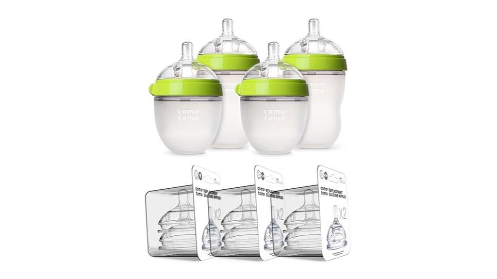 comotomo baby bottle set