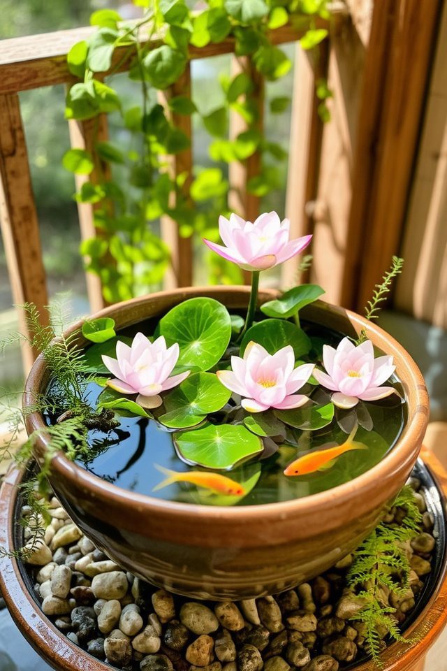 compact aquatic life oasis