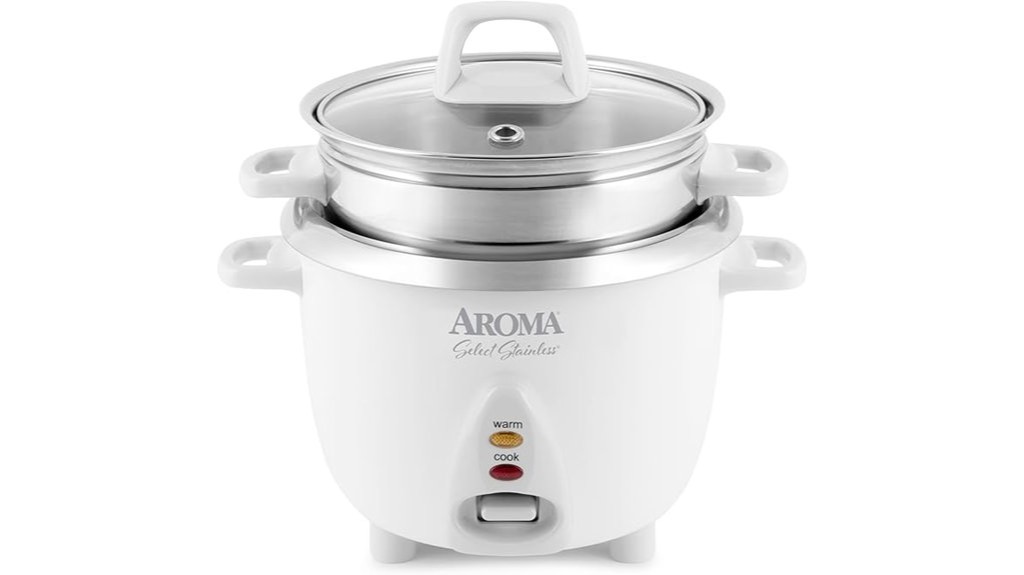 compact rice cooker steamer