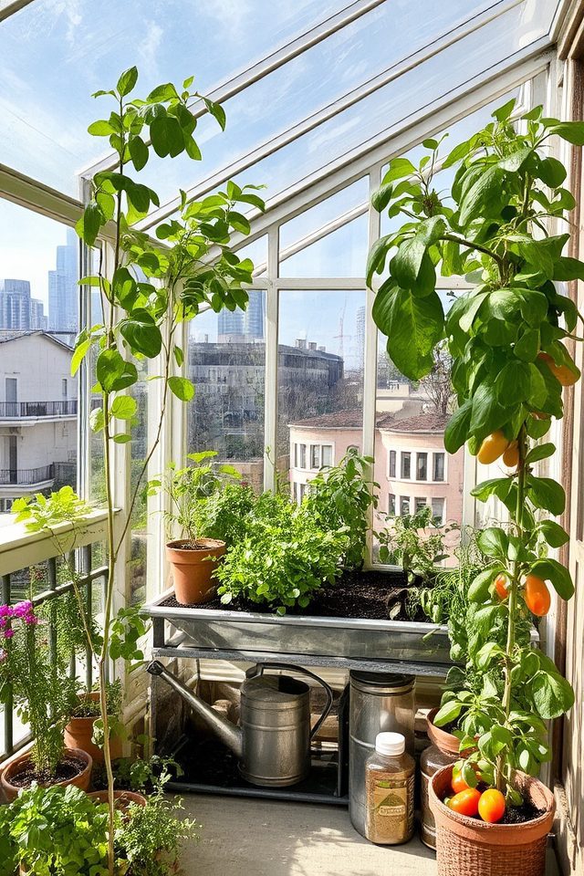 compact urban gardening solutions