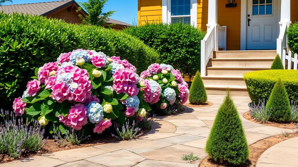 compact vibrant garden aesthetics