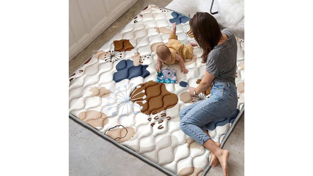 compact washable crawling mat