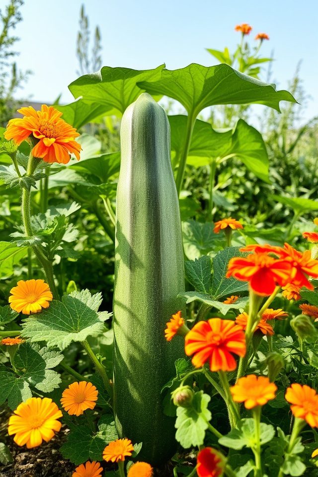 companion flowers deter pests