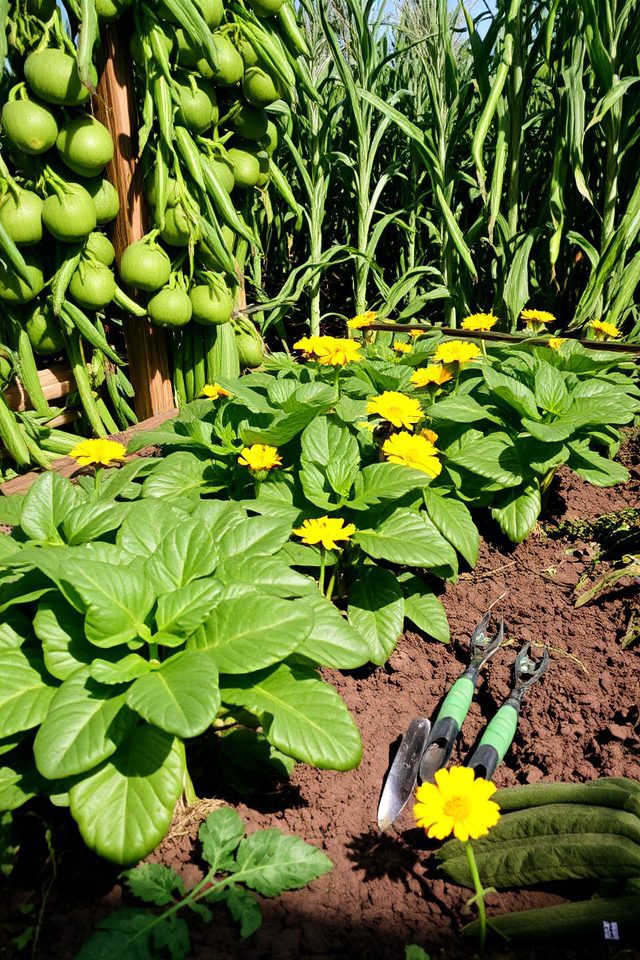 companion planting for potatoes