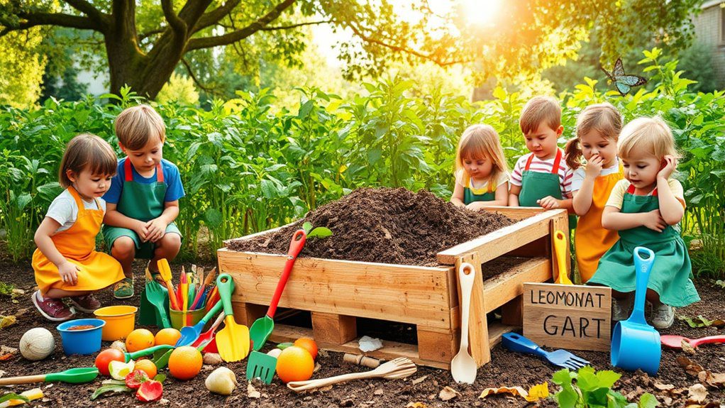 composting for young gardeners