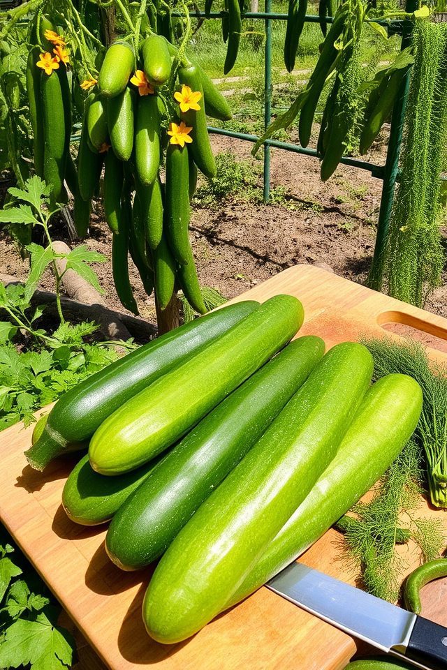 container gardening for cucumbers