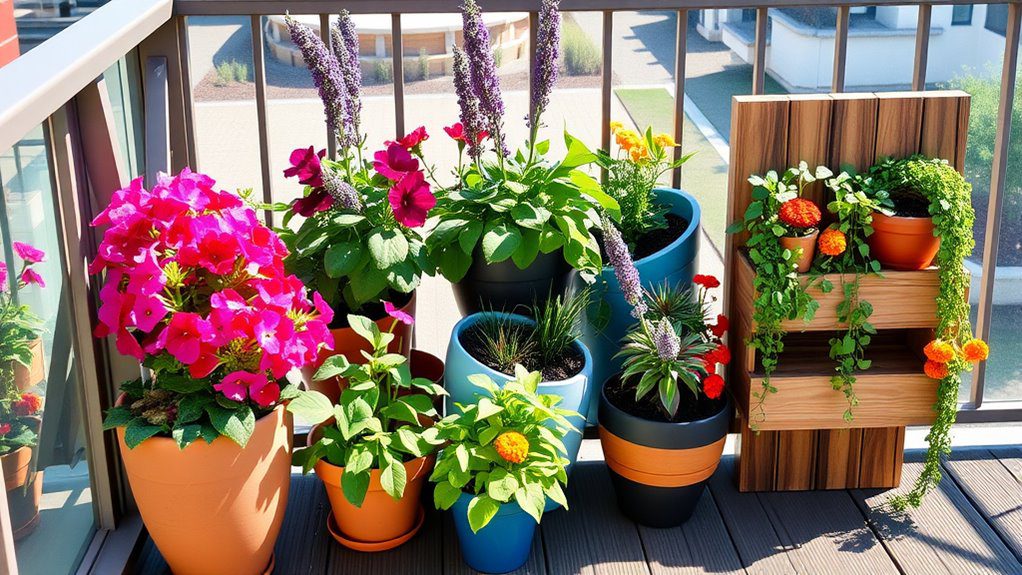 container gardening for small spaces