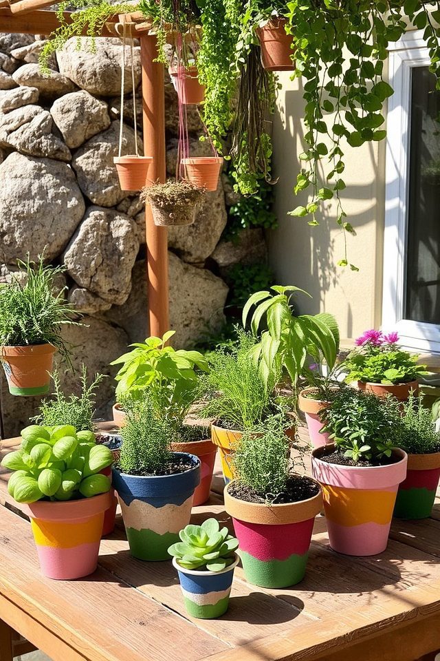 container gardens for flexibility