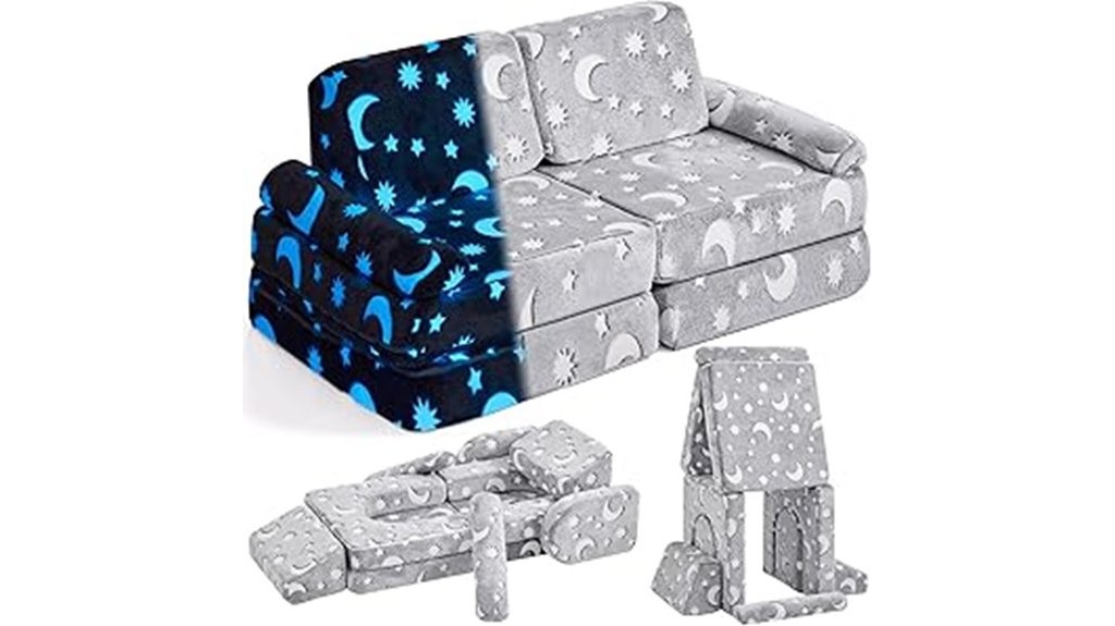 convertible foam toddler sofa