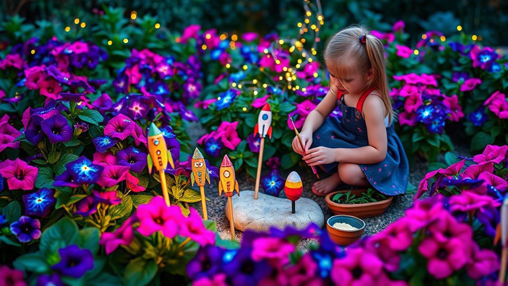 cosmic exploration in gardening