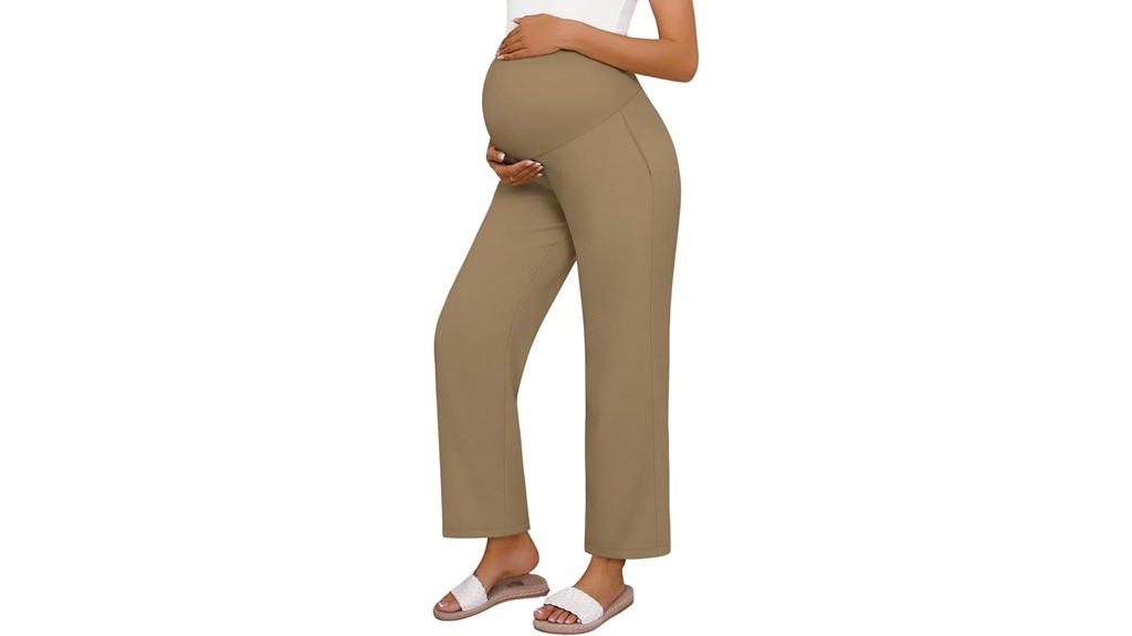 cotton linen maternity pants