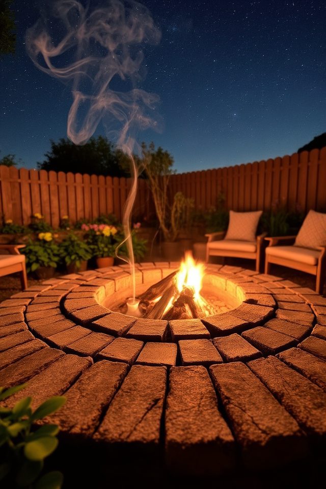 cozy fire pit construction tips