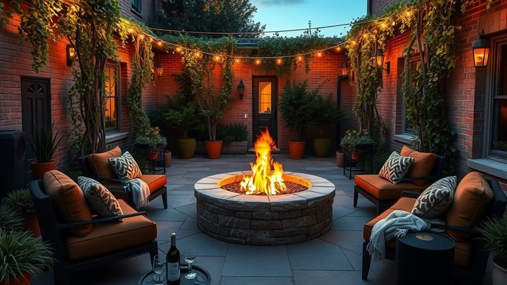 cozy fire pit gatherings