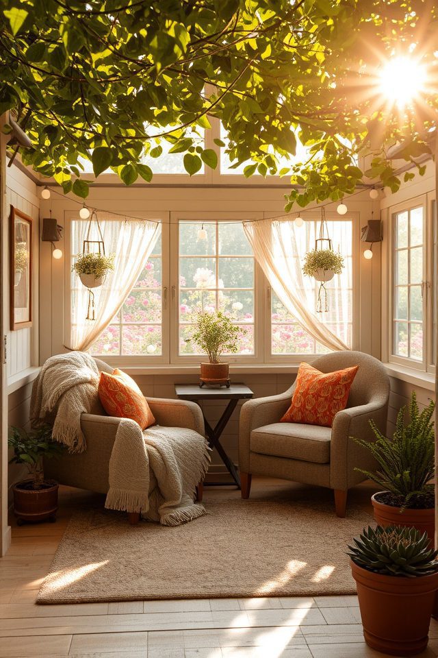 cozy garden relaxation retreats