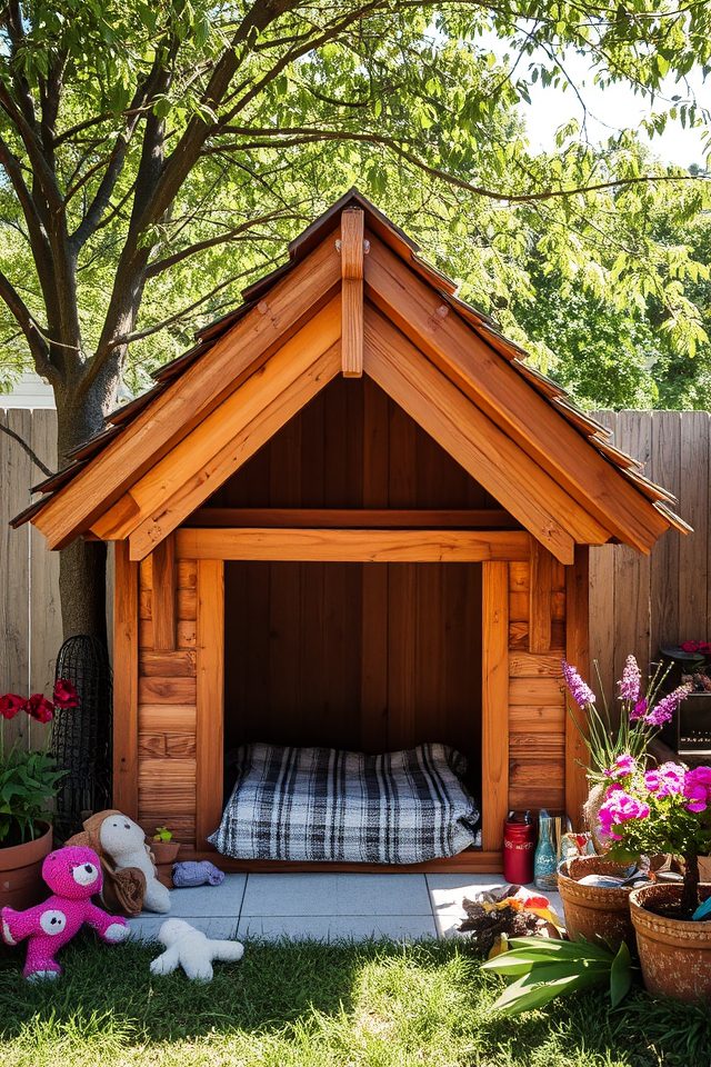 cozy insulated dog house