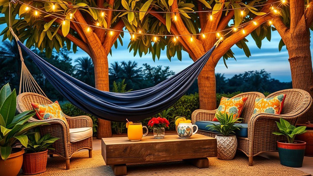 cozy mango plant retreat