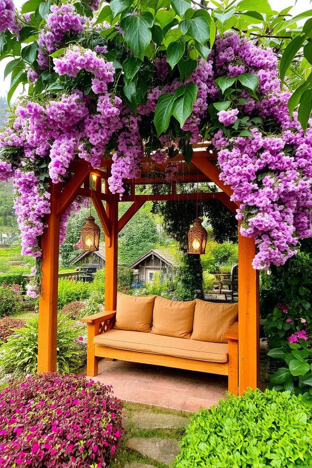 cozy outdoor rain shelter