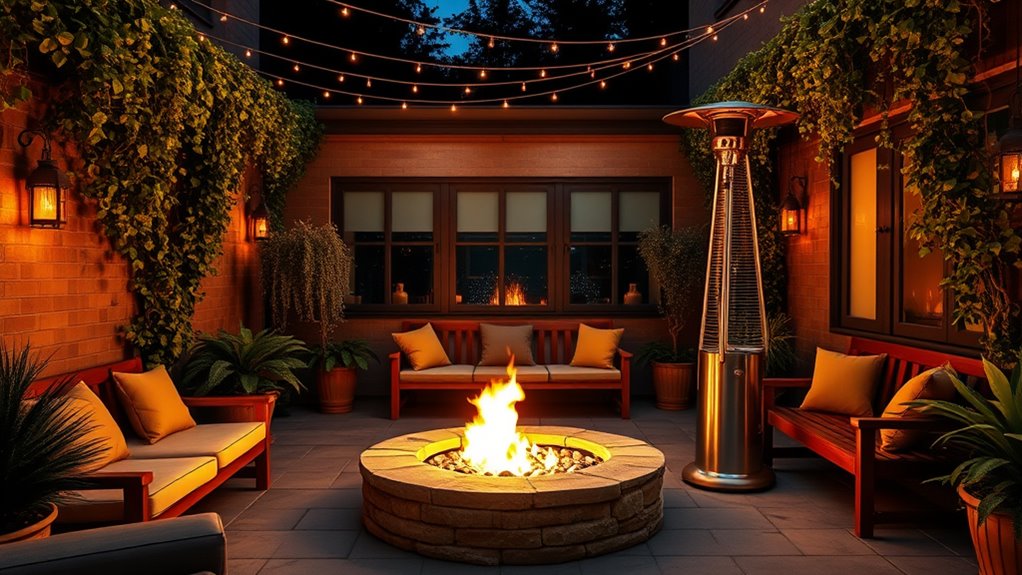 cozy retreat with warmth