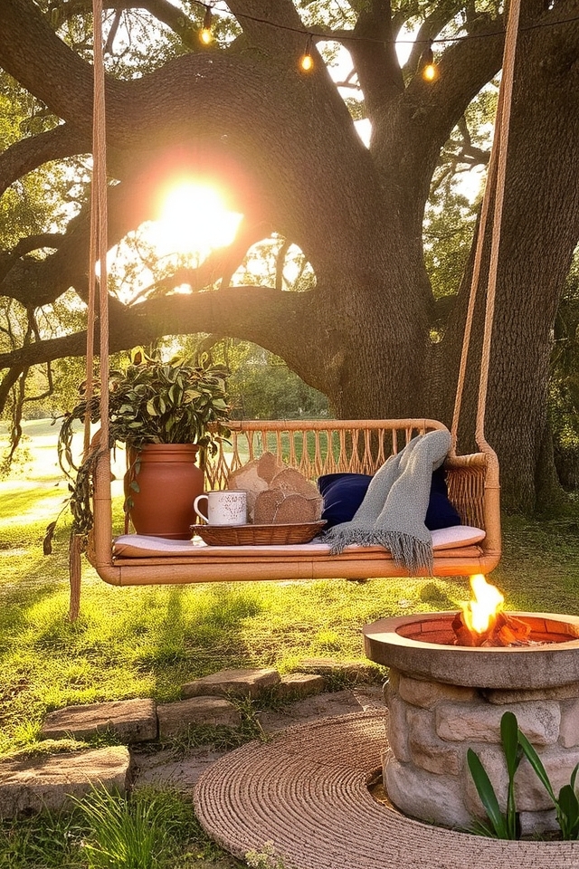 cozy seating nook natural