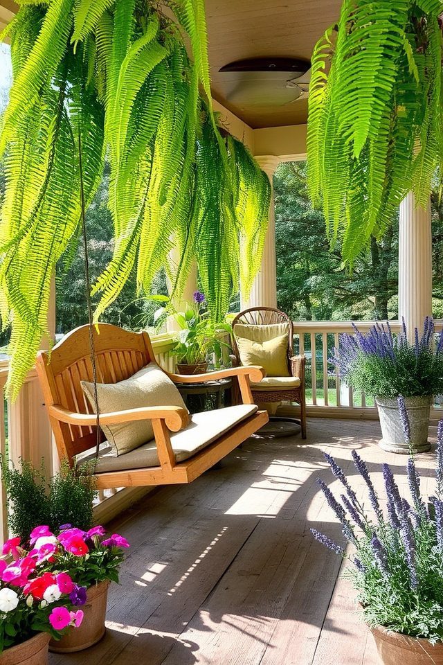 cozy swing chair sanctuary