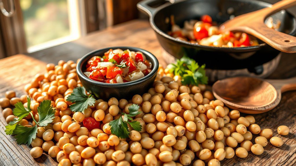 creamy nutritious pinto beans