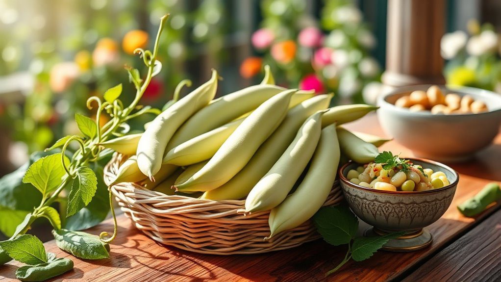 creamy summer butter beans