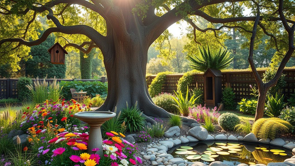 create biodiversity friendly habitat