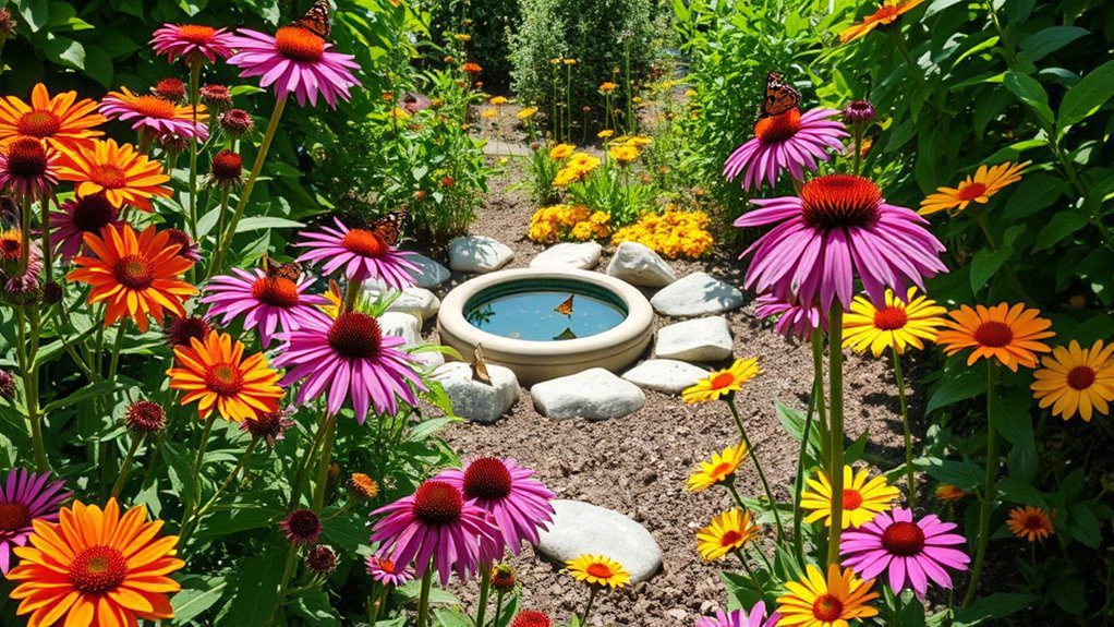 create butterfly friendly gardens