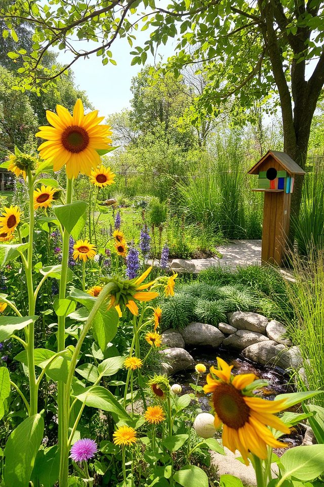 creating wildlife educational gardens