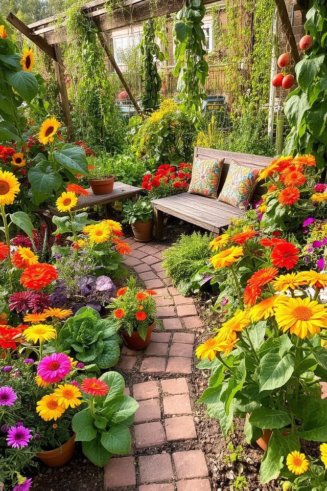 creative and spontaneous gardening