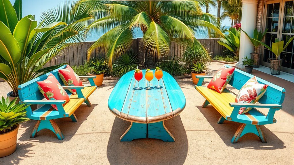 creative beach inspired furniture design