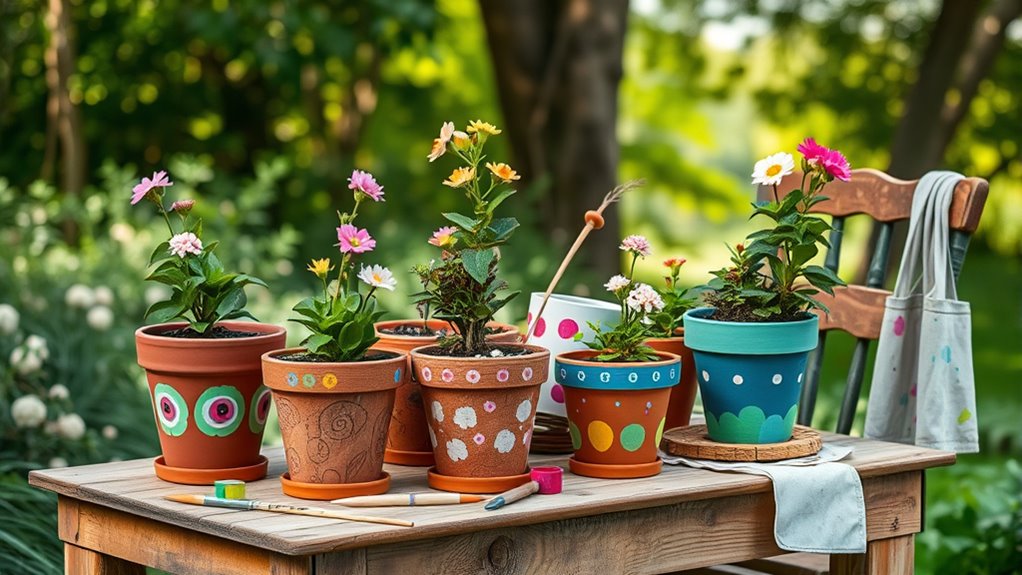 creative custom flower pots