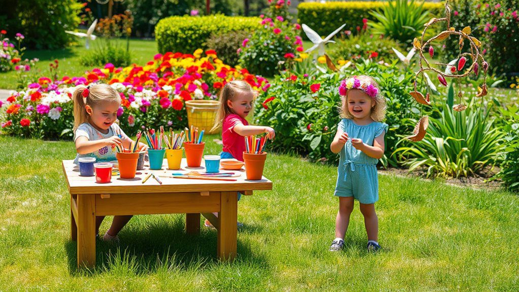 creative family garden day