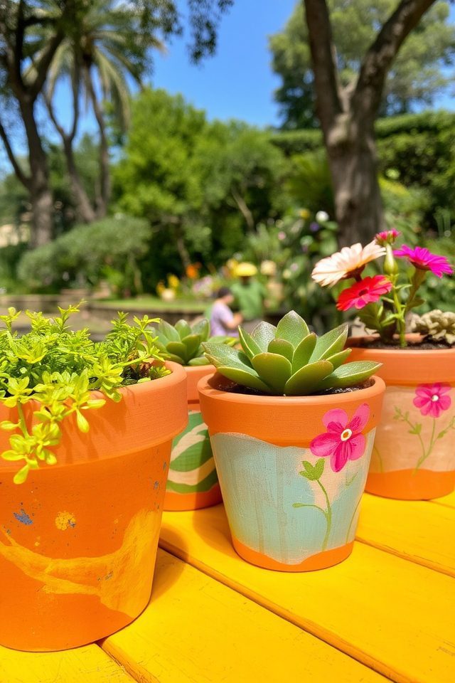 creative gardening with art