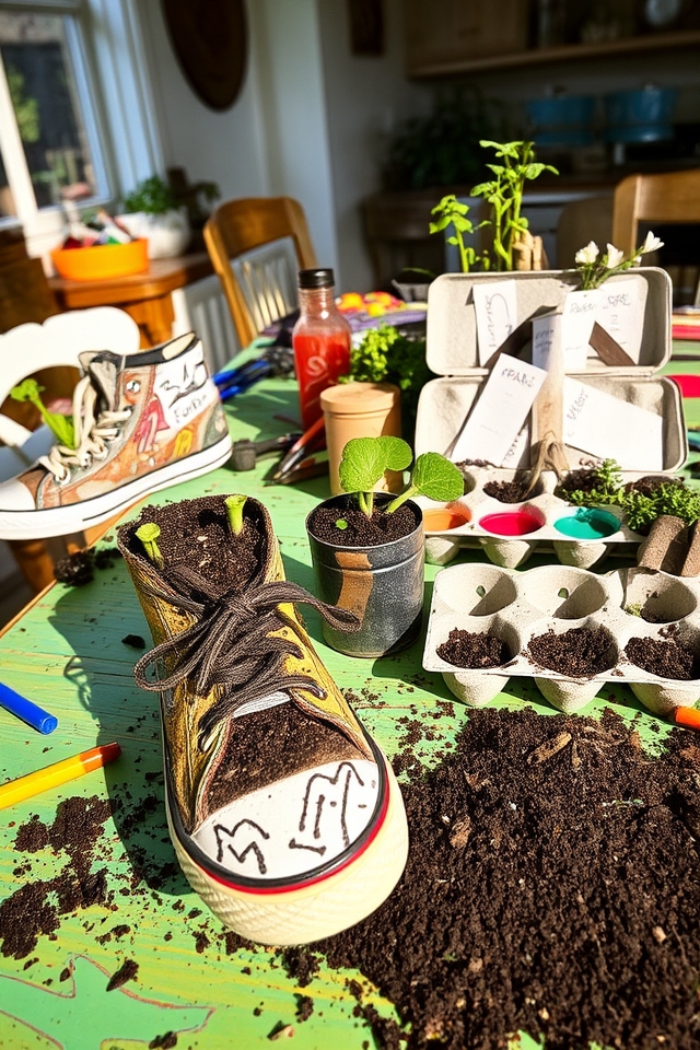 creative gardening with children