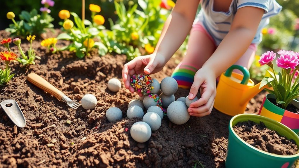 creative gardening with kids
