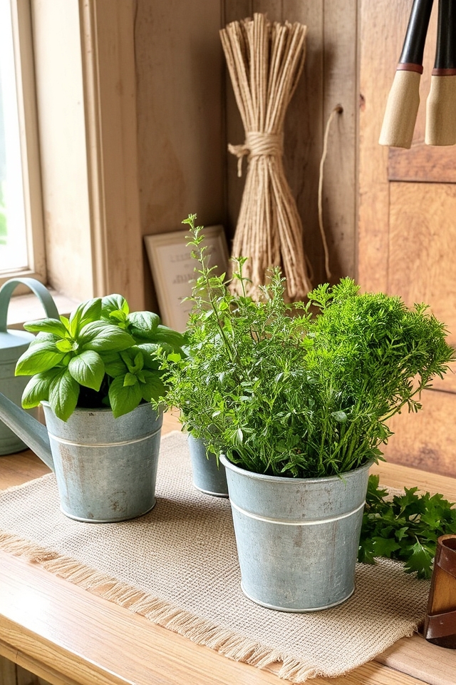 creative home herb gardening