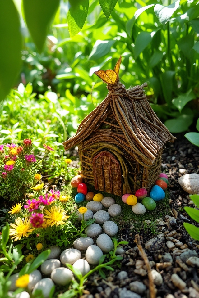 creative miniature fairy houses