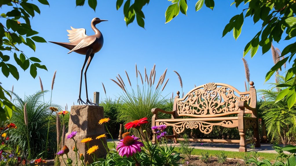 creative outdoor art installations