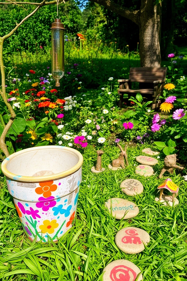 creative outdoor art projects