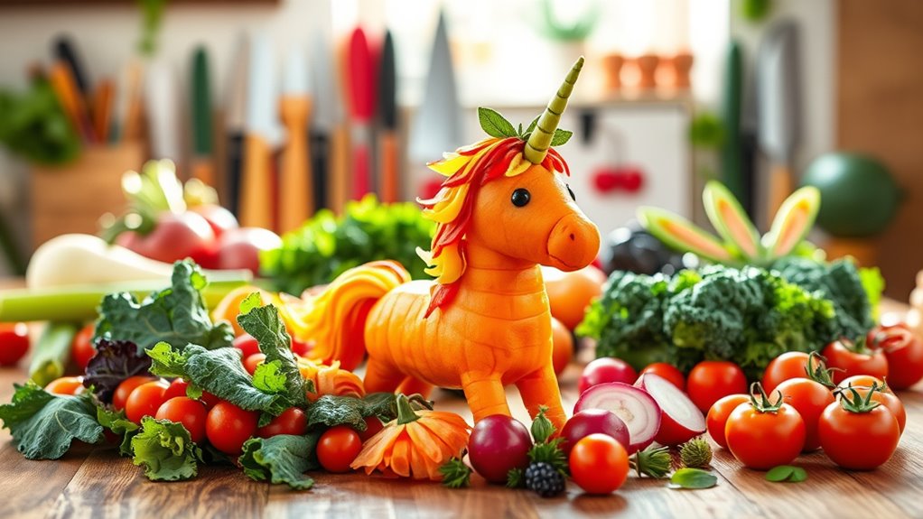 creative vegetable art contest