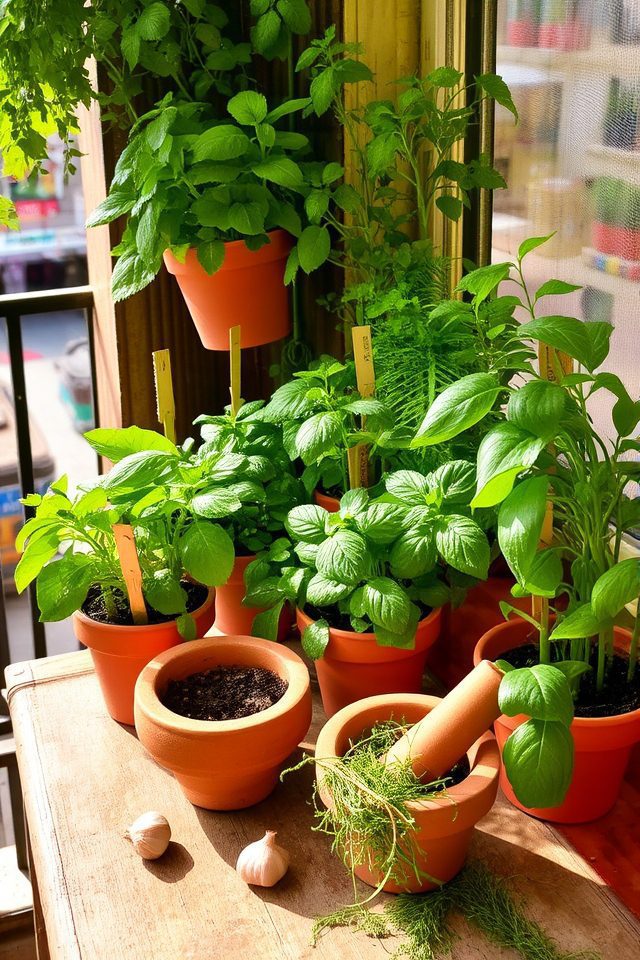 culinary herb garden essentials