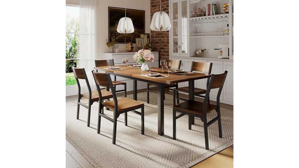 dining set with chairs